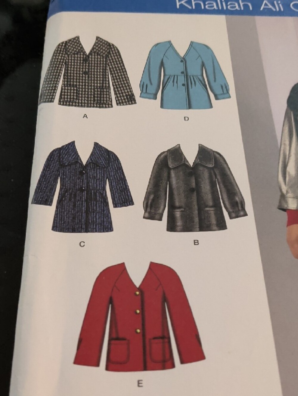 Simplicity Pattern 2543 Women's Jacket - Button Front New Uncut - Picture 2 of 6